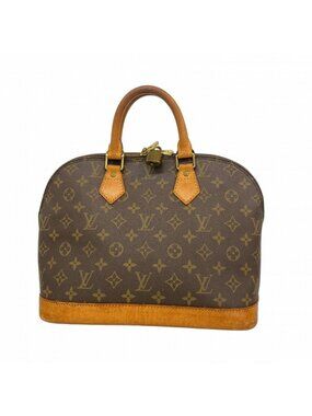 Louis Vuitton Handbag Monogram Alma Brown